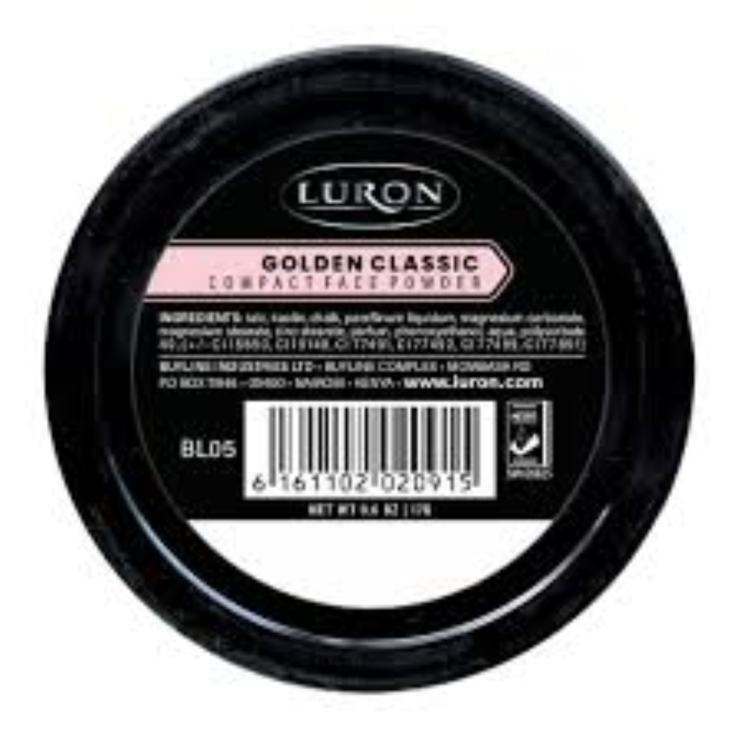 LURON COMPACT POWDER GOLDEN CLASSIC 17G